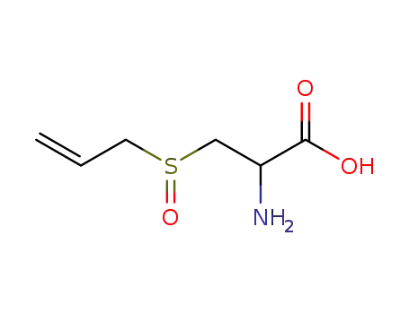 2-Amino-3-prop-2-enylsulfinylpropanoic acid