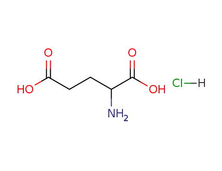 Molecular Structure of 15767-75-6 (DL-GLUTAMIC ACID HYDROCHLORIDE)