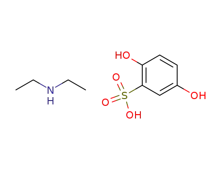2,5-dihydroxybenzenesulfonic Acid N-ethylethanamine (1:1)