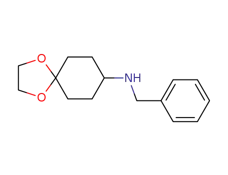 N-Benzyl-(1,4-dioxa-spiro[4.5]dec-8-yl)-amine