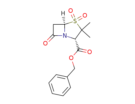 (2S,5R)-Benzyl 3,3-Dimethyl-7-oxo-4-thia-1-azabicyclo<3.2.0>heptane-2-carboxylate 4,4-Dioxide