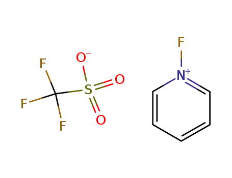 Molecular Structure of 107263-95-6 (1-Fluoropyridinium triflate)