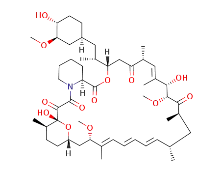 (22E,24E,26E,27E,29R,30S,31R,32R,34S,36S,38S,39S,40S,41R,50R)-40,50-dihydroxy-39-[(1R)-2-[(1S,3R,4R)-4-hydroxy-3-methoxy-cyclohexyl]-1-methyl-ethyl]-38,41-dimethoxy-29,30,31,32,42,43-hexamethyl-60,61-dioxa-51-azatricyclohexatriaconta-22,24,26(42),27(43)-tetraene-44,45,46,47,48-pentone