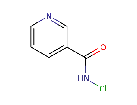Molecular Structure of 63458-55-9 (N-monochloronicotinamide)