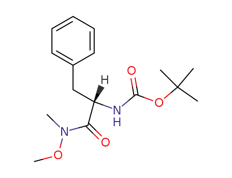 N-Boc-L-phenylalanine N'-methoxy-N'-methylamide