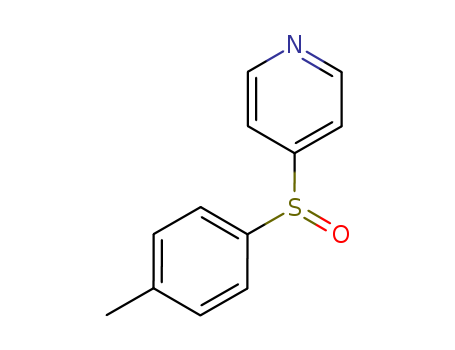 Pyridine, 4-[(4-methylphenyl)sulfinyl]-