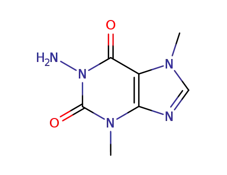 1H-Purine-2,6-dione, 1-amino-3,7-dihydro-3,7-dimethyl-