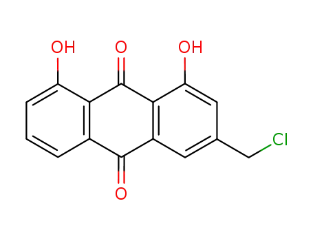 3-(chloromethyl)-1,8-dihydroxyanthracene-9,10-dione
