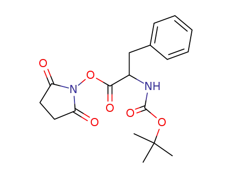 (tert-butoxycarbonyl)-L-phenylalanine N-hydroxysuccinimide ester
