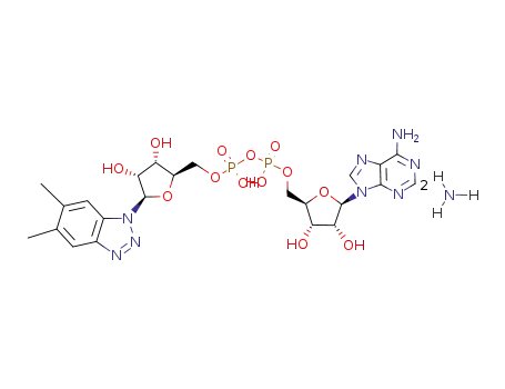 5,6-dimethyl-1H-benzotriazole adenine dinucleotide ammonium salt
