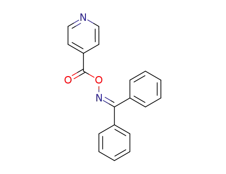 Molecular Structure of 93845-12-6 (Methanone, diphenyl-, O-(4-pyridinylcarbonyl)oxime)
