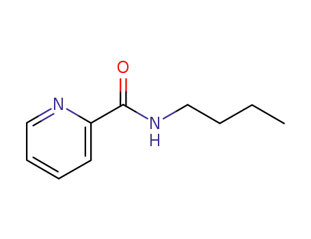 Molecular Structure of 10354-51-5 (2-Pyridinecarboxamide, N-butyl-)