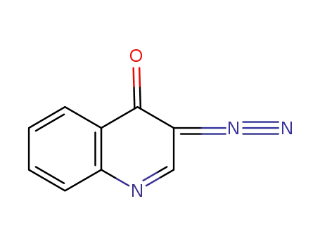 Molecular Structure of 13240-40-9 (4(3H)-Quinolinone, 3-diazo-)