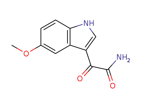 2-(5-methoxy-1H-indol-3-yl)-2-oxoacetamide