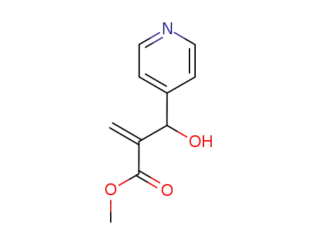 4-Pyridinepropanoic acid, b-hydroxy-a-methylene-, methyl ester