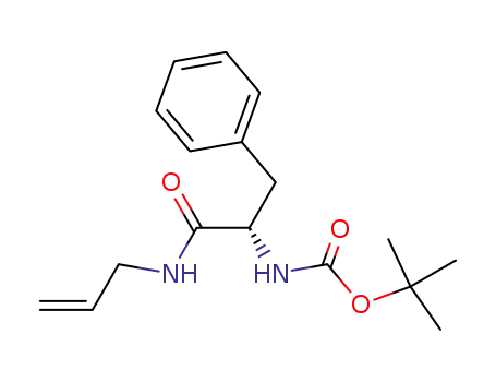 (S)-tert-butyl (1-(allylamino)-1-oxo-3-phenylpropan-2-yl)carbamate