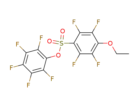pentafluorophenyl p-ethoxytetrafluorobenzenesulphonate