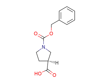 (S)-1-((benzyloxy)carbonyl)pyrrolidine-3-carboxylic acid