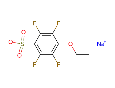 sodium p-ethoxytetrafluorobenzenesulphonate