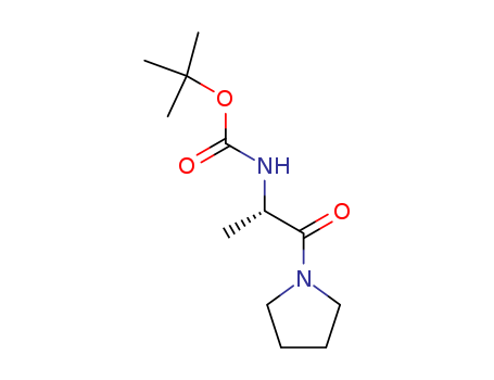 (S)-2-N-BOC-AMINO-1-PYRROLIDIN-1-YL-PROPAN-1-ONECAS