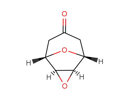 1α-H, 2α-H, 4α-H, 5α-H-3,9-Dioxatricyclo<3.3.1.02,4>nonan-7-on