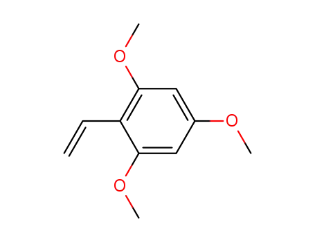 Molecular Structure of 40243-91-2 (Benzene, 2-ethenyl-1,3,5-trimethoxy-)