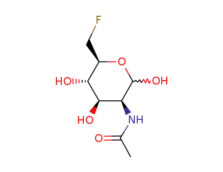 2-acetamido-2,6-dideoxy-6-fluoro-D-mannopyranose