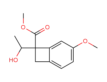 methyl 1-(1-hydroxyethyl)-5-methoxybenzocyclobutene-1-carboxylate