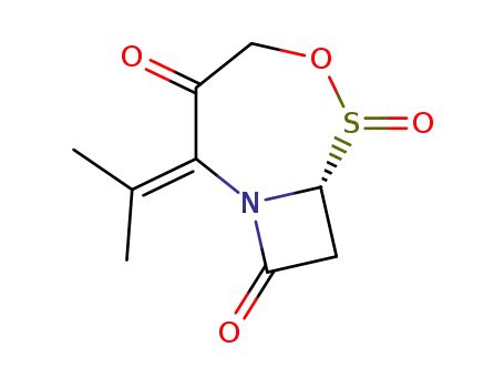 (7R)-2-isopropylidene-5-oxa-6-thia-1-azabicyclo<5.2.0>nonane-3,9-dione 6-oxide