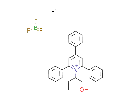 1-(1-hydroxybutan-2-yl)-2,4,6-triphenylpyridin-1-ium tetrafluoroborate