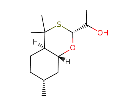 1-((2R,4aR,7R,8aR)-4,4,7-Trimethyl-hexahydro-1-oxa-3-thia-naphthalen-2-yl)-ethanol