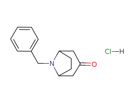 8-benzyl-3-oxo-8-azabicyclo[3.2.1]octane hydrochloride