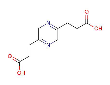 2,5-Pyrazinedipropanoic acid, 3,6-dihydro-