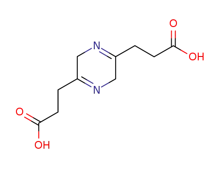 2,5-Pyrazinedipropanoic acid, 3,6-dihydro-