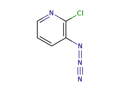 Molecular Structure of 102934-51-0 (3-Azido-2-chloropyridine)