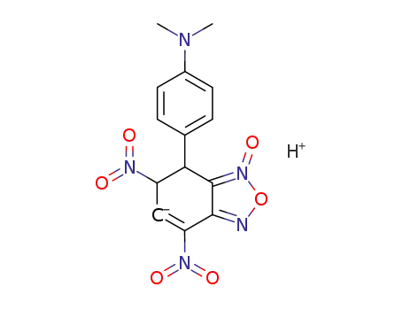 4-(4-dimethylammoniophenyl)-5,7-dinitro-4,5-dihydrobenzofurazanide 3-oxide