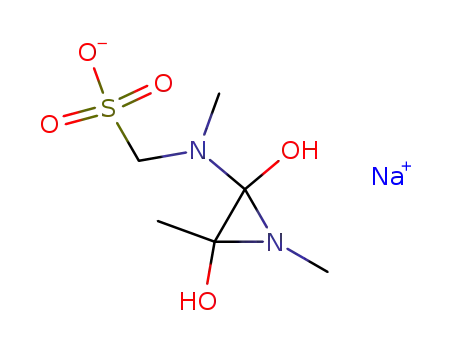 Sodium; [(2,3-dihydroxy-1,3-dimethyl-aziridin-2-yl)-methyl-amino]-methanesulfonate