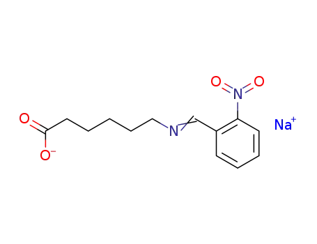 Sodium; 6-{[1-(2-nitro-phenyl)-meth-(E)-ylidene]-amino}-hexanoate