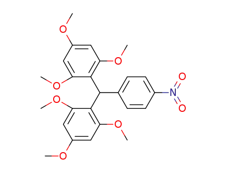 (4-nitrophenyl)-bis-(2,4,6-trimethoxyphenyl)methane