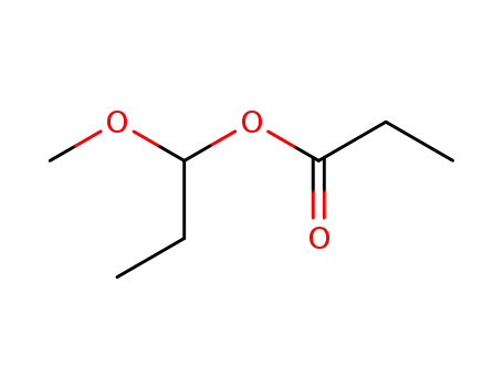 Molecular Structure of 105865-00-7 (1-Propanol, 1-methoxy-, propanoate)