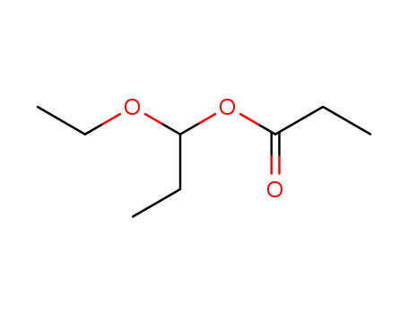 Molecular Structure of 105865-01-8 (1-Propanol, 1-ethoxy-, propanoate)