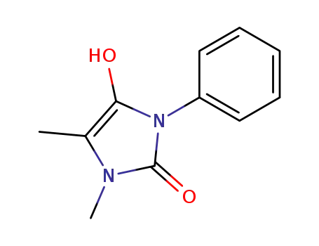 2H-Imidazol-2-one, 1,3-dihydro-4-hydroxy-1,5-dimethyl-3-phenyl-