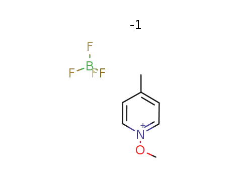N-methoxy-4-methylpyridin-1-ium tetrafluoroborate