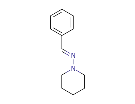 Molecular Structure of 1885-87-6 (1-Piperidinamine, N-(phenylmethylene)-)