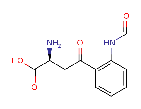 (S )-2-Amino-4-(2-formamidophenyl)-4-oxobutanoic acid