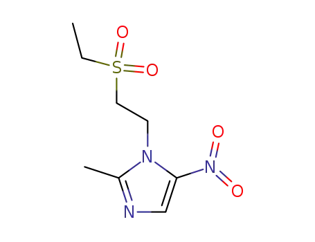 Molecular Structure of 19387-91-8 (Tinidazole)