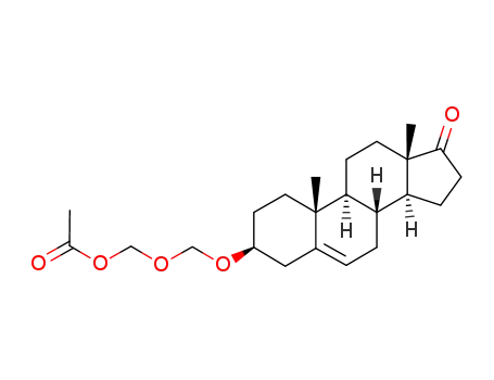 Acetic acid (3S,8R,9S,10R,13S,14S)-10,13-dimethyl-17-oxo-2,3,4,7,8,9,10,11,12,13,14,15,16,17-tetradecahydro-1H-cyclopenta[a]phenanthren-3-yloxymethoxymethyl ester