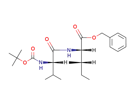 (2S,3S)-benzyl-2-{(S)-2-[(tert-butoxycarbonyl)amino]-3-methyl-butanamido}-3-methylpentanoate