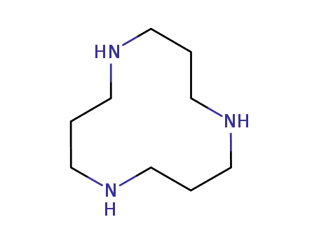 Molecular Structure of 294-80-4 (1,5,9-Triazacyclododecane)