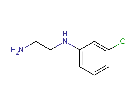Molecular Structure of 14088-83-6 (1,2-Ethanediamine, N-(3-chlorophenyl)-)